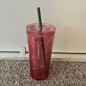18 oz glass Starbucks cup
